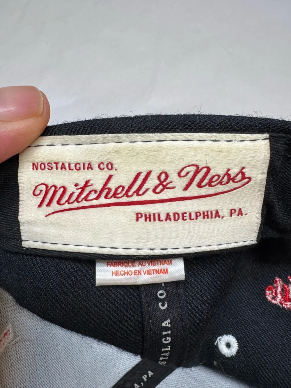 Chicago Blackhawks NHL Snapback Wool Hat Mitchell & Ness Vintage Hockey